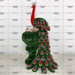 Топиари композиция Жар птица на вазоне - газон Eco