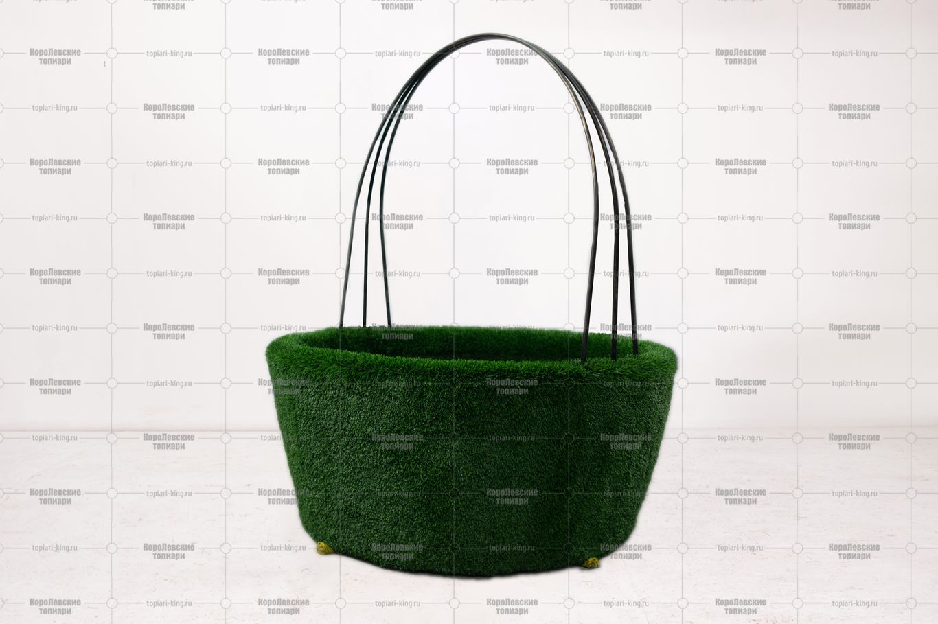 Топиари корзина — газон Deluxe Green Топиари корзина - газон Deluxe Green