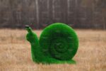 Топиари улитка садовая, h=70 см- газон Eco