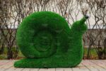 Топиари улитка садовая, h=70 см- газон Eco+