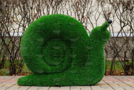 Топиари улитка садовая, h=70 см- газон Eco+