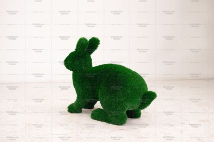 Топиари заяц Чики, h=80см - газон Delexe Green