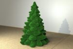 Топиари елочка ребристые грани - газон Eco