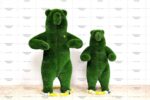Топиари композиция медведи цирковые, размер S, h=150 см и M, h=200 см - газон Deluxe