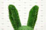 Топиари заяц Лада, h=90 см - газон Eco