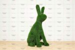 Топиари заяц Мила, h=105см - газон Eco