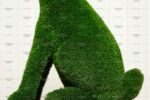 Топиари заяц Мила, h=105см - газон Eco