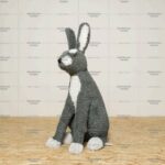 Топиари заяц Мила, h=105см, цветной - газон Eco