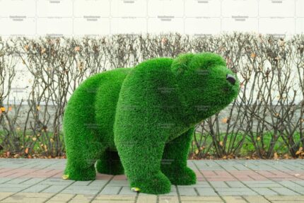 Топиари медвежонок Зола - газон Deluxe Green